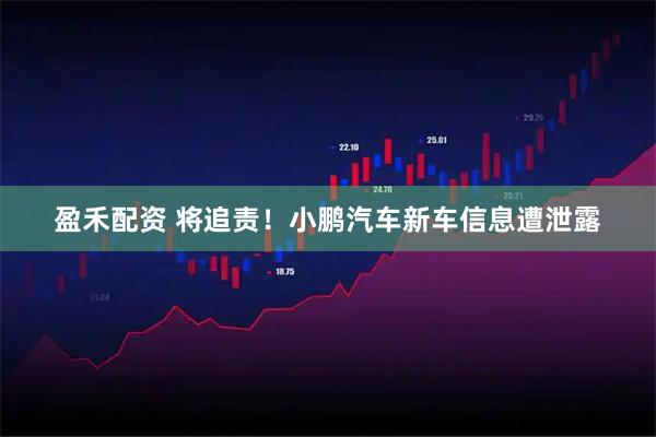 盈禾配资 将追责！小鹏汽车新车信息遭泄露